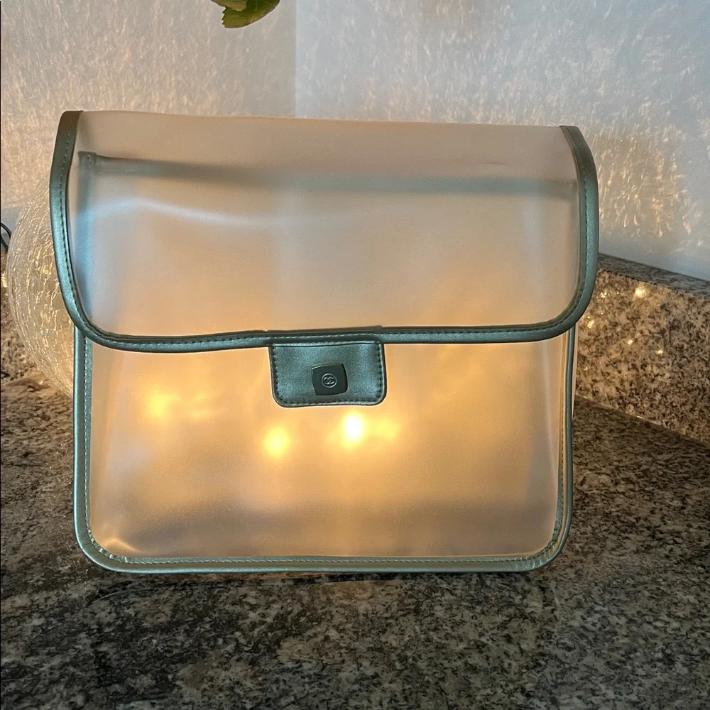 Chanel Vinyl Skincare Cosmetics Pouch
